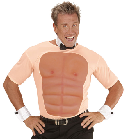 MUSCLE CHEST T-SHIRT
