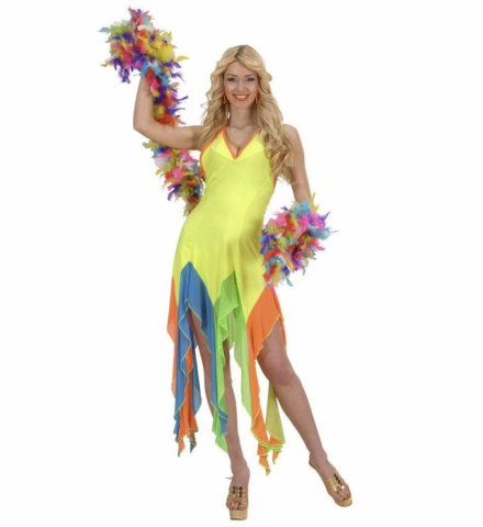 DELUXE MULTICOLOR FEATHER BOA