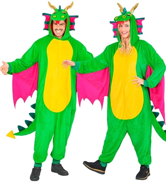 Plush Onesie Dragon