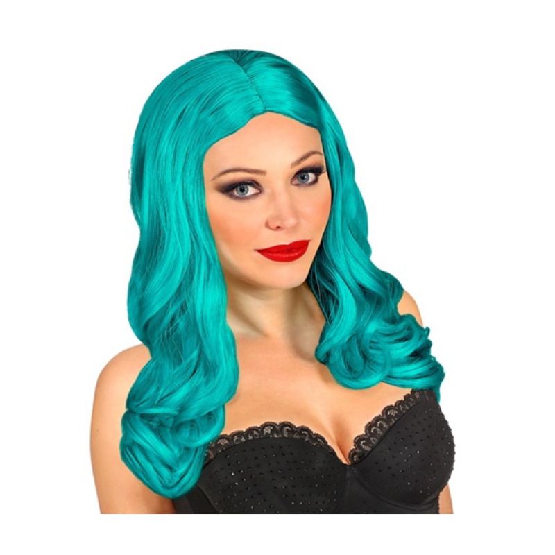 TURQUOISE ROXY WIG