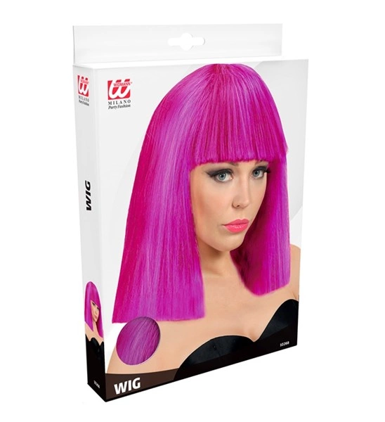 Purple Show Girl Wig