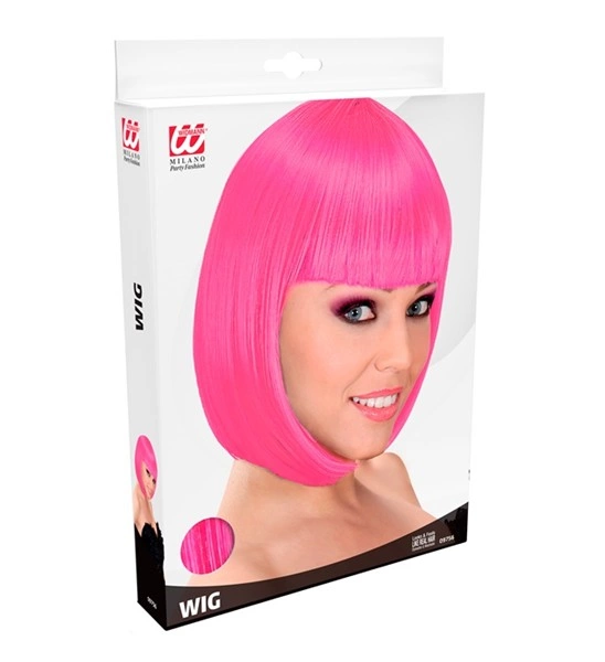 Hot Pink Lou Lou Wig
