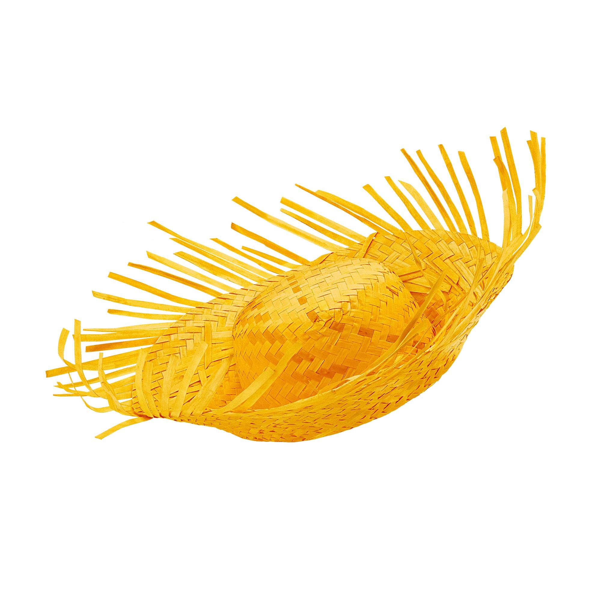 Yellow Straw Ipanema Hat