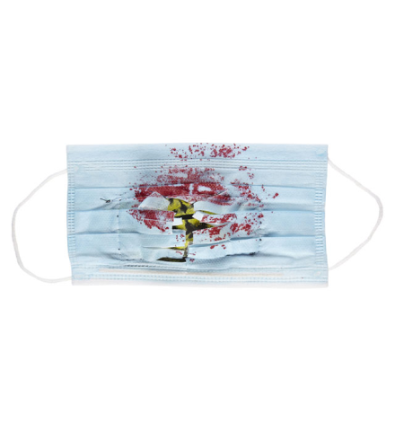 BLOODY TOXIC MOUTH MASK