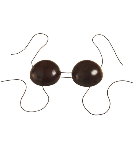 PLASTIC COCONUT BRA