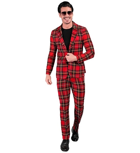 Tartan Party Fashion Suit
