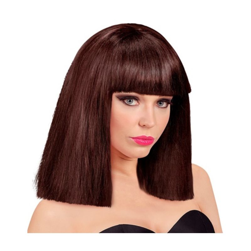 BROWN SHOWGIRL WIG
