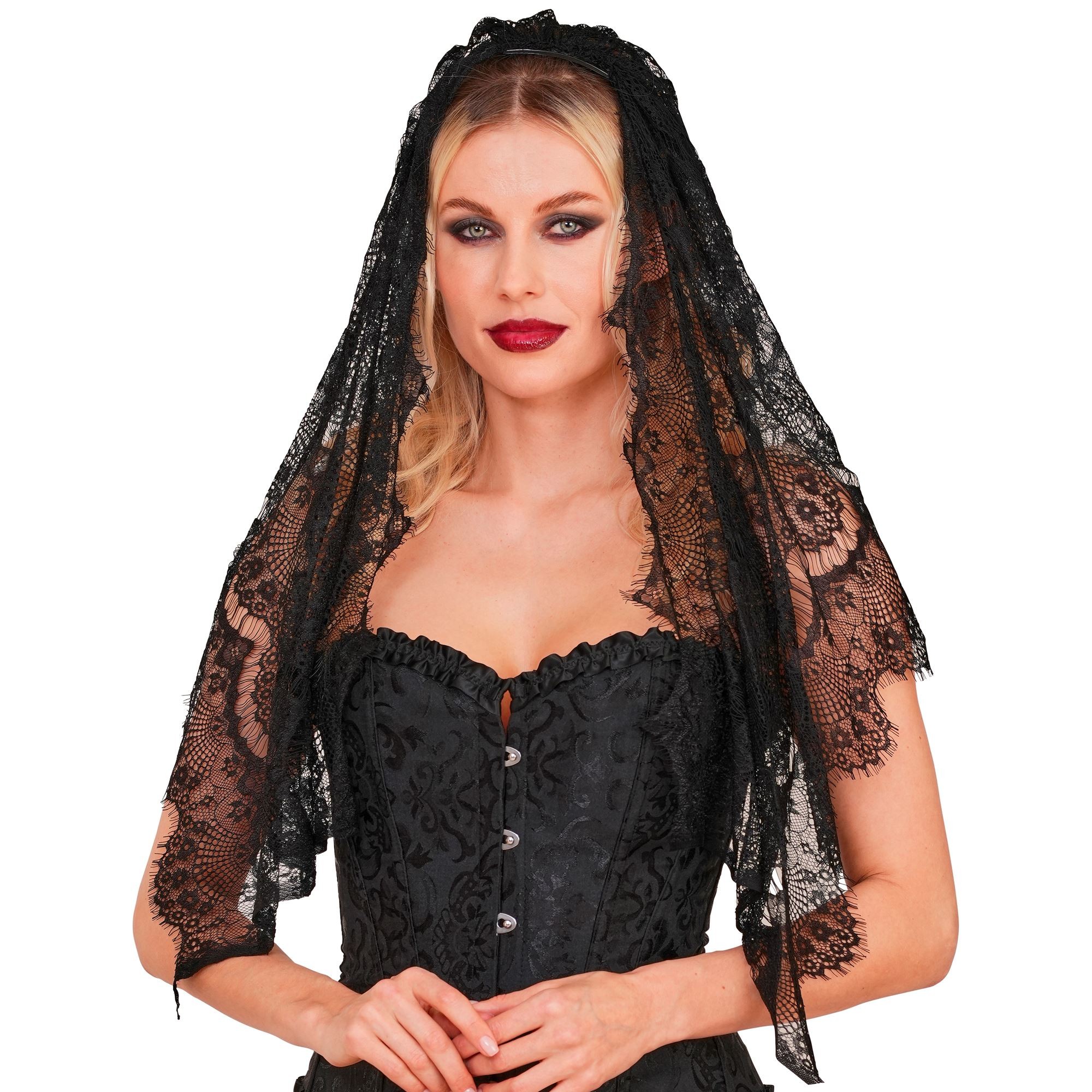 Veil Lace Black