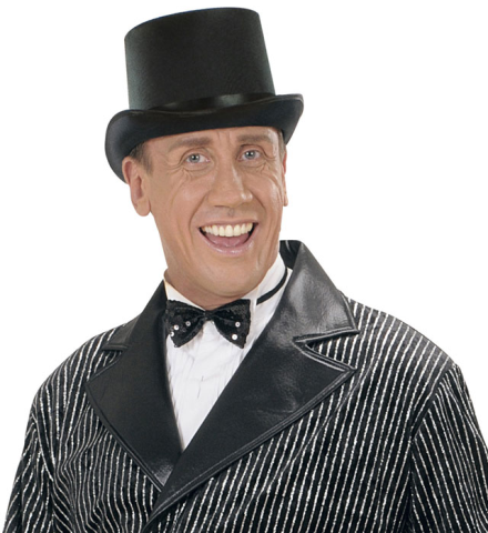 BIG BLACK TOP HAT