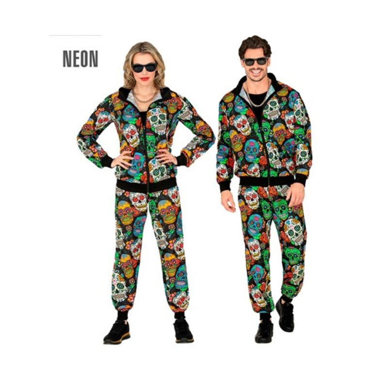 Dia De Los Muertos Party Fashion Tracksuit