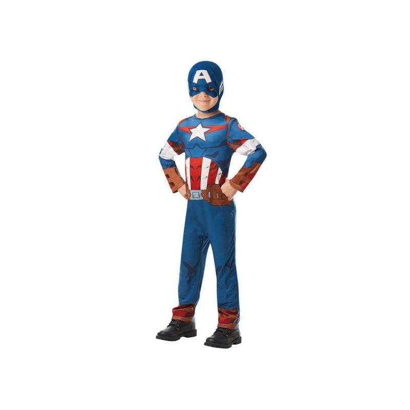 CHILDREN CARNIVAL COSTUME CAPTAIN AMERICA