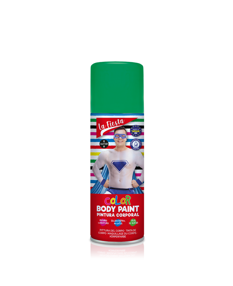 Green Body Paint Spray