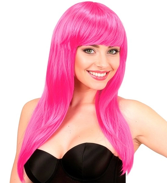 Hot Pink Vogue Wig