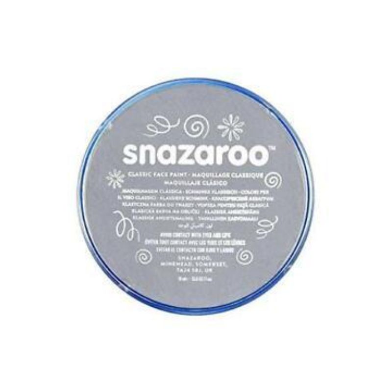 Snazaroo Dark Grey Face Paint - 18ml