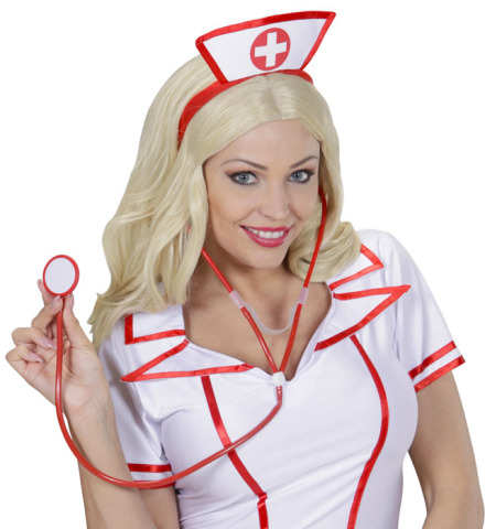 RED STETHOSCOPE