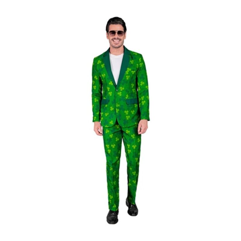 Saint Patrick's Day Green Party Fashion Suit