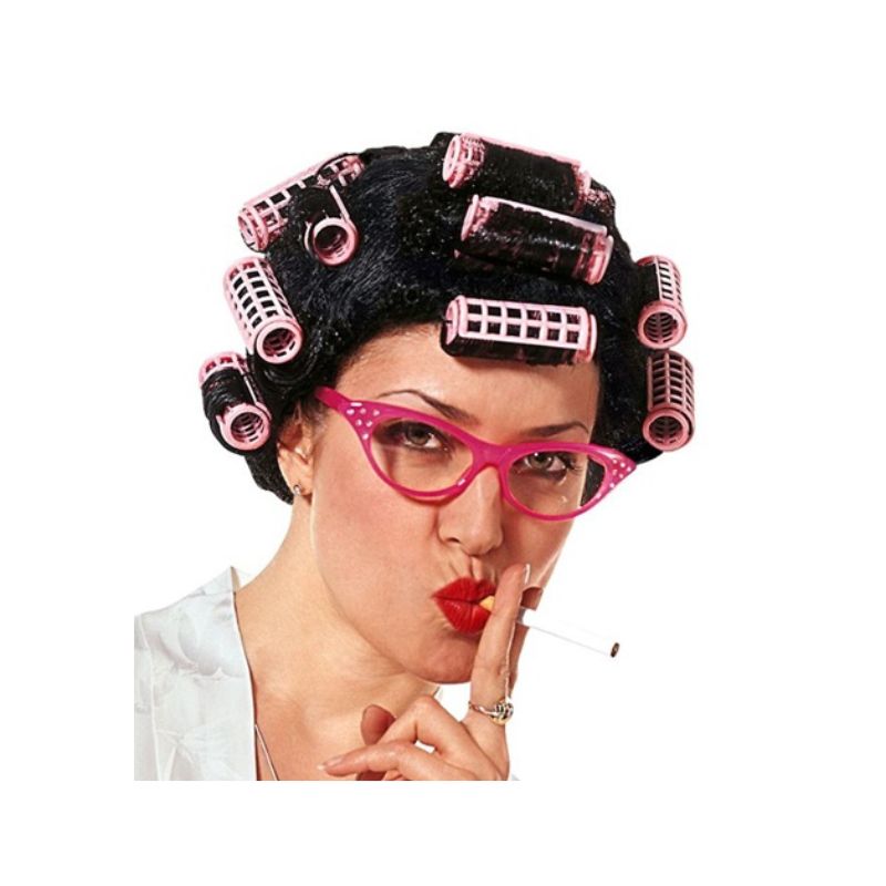 Desperate Housewife Wig with Curlers