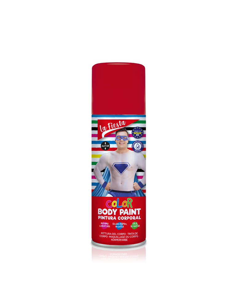 Red Body Paint Spray
