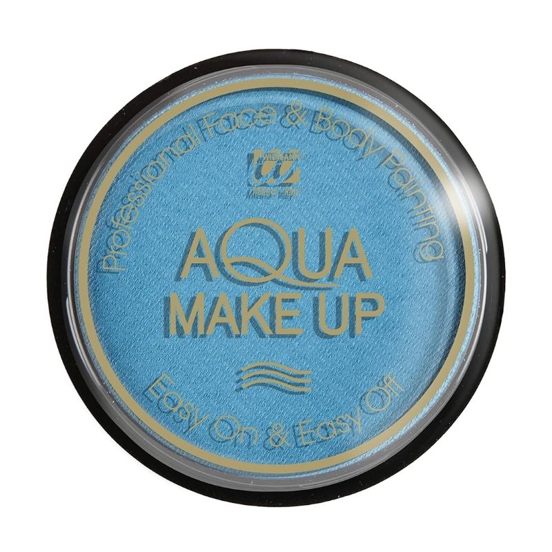 SKY BLUE AQUA MAKEUP