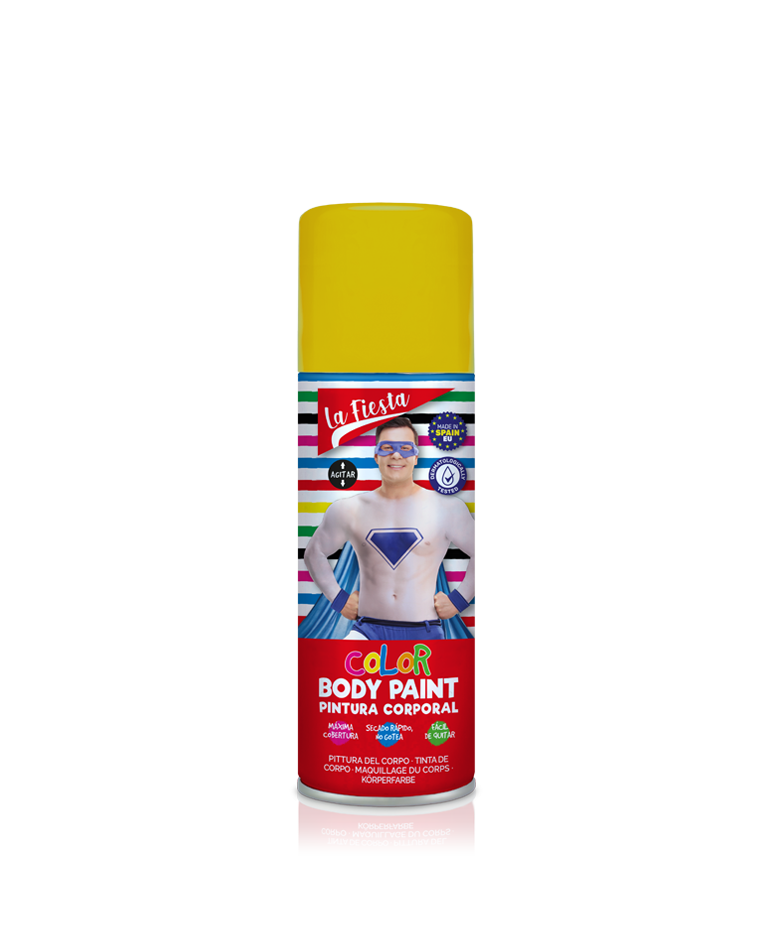 Yellow Body Paint Spray
