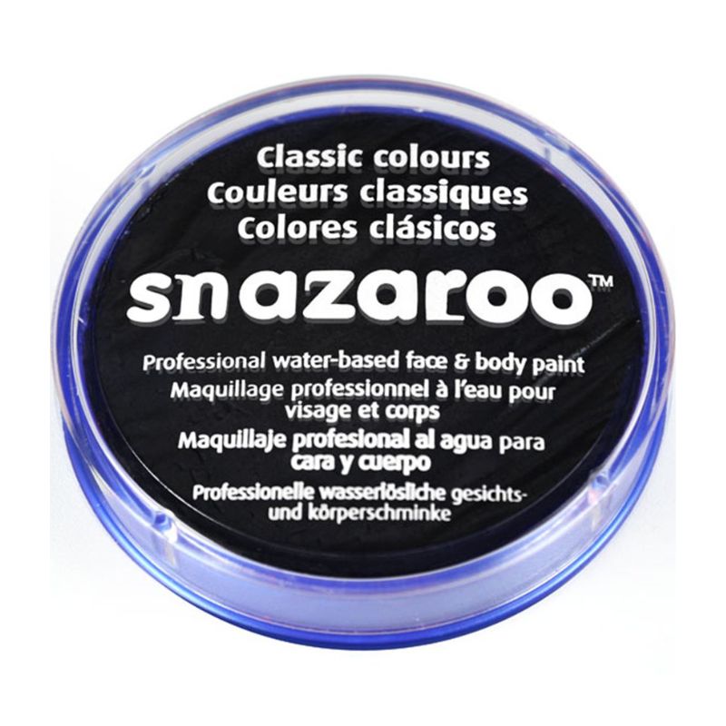 Snazaroo Black Face Paint - 18ml