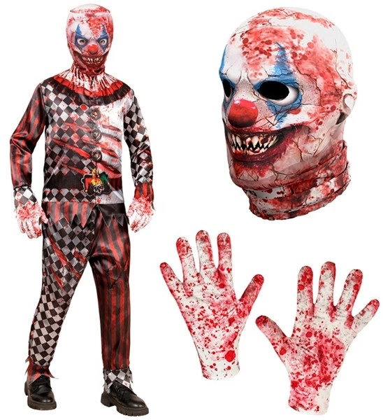 Evil Clown Fast Costume