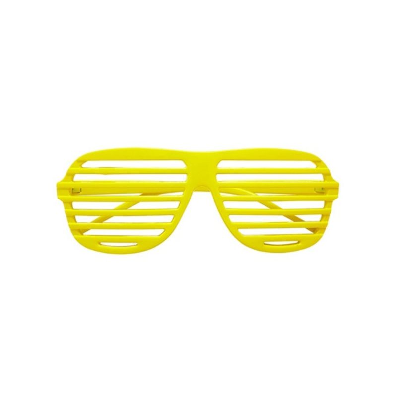 Neon Yellow Shutter Glasses