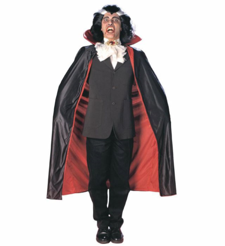 DELUXE LINED CAPE WITH COLLAR