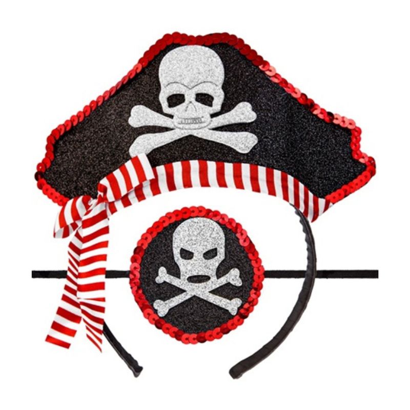 MINI PIRATE HAT & EYE-PATCH