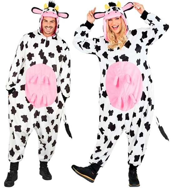 Plush Onesie Cow