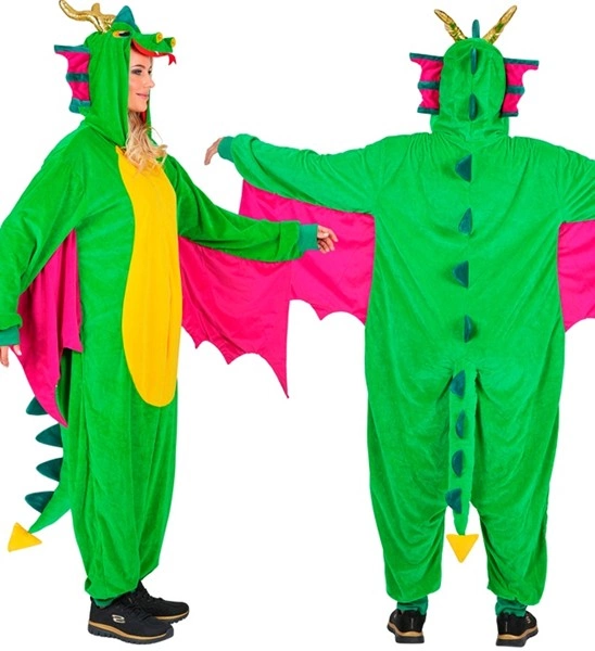Plush Onesie Dragon