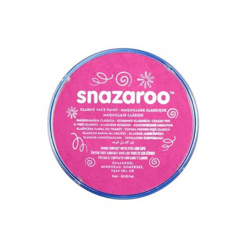 Snazaroo Bright Pink Face Paint - 18ml