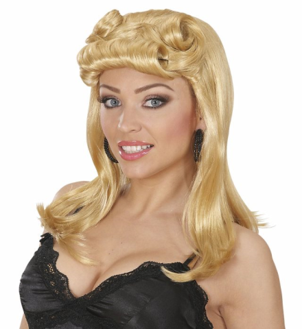 BLONDE PIN UP GIRL WIG