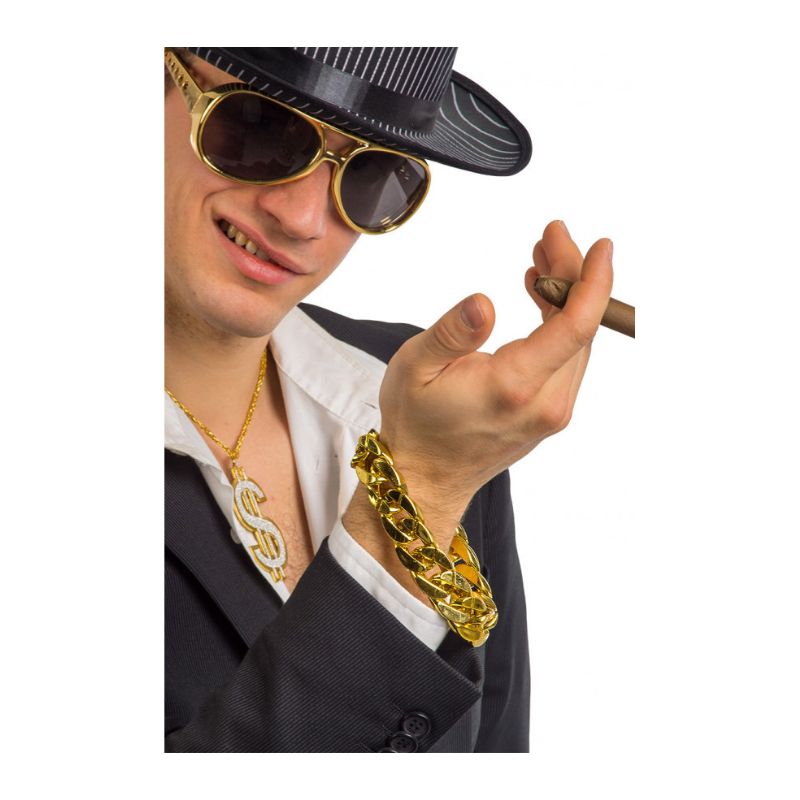 Gold bracelet for man