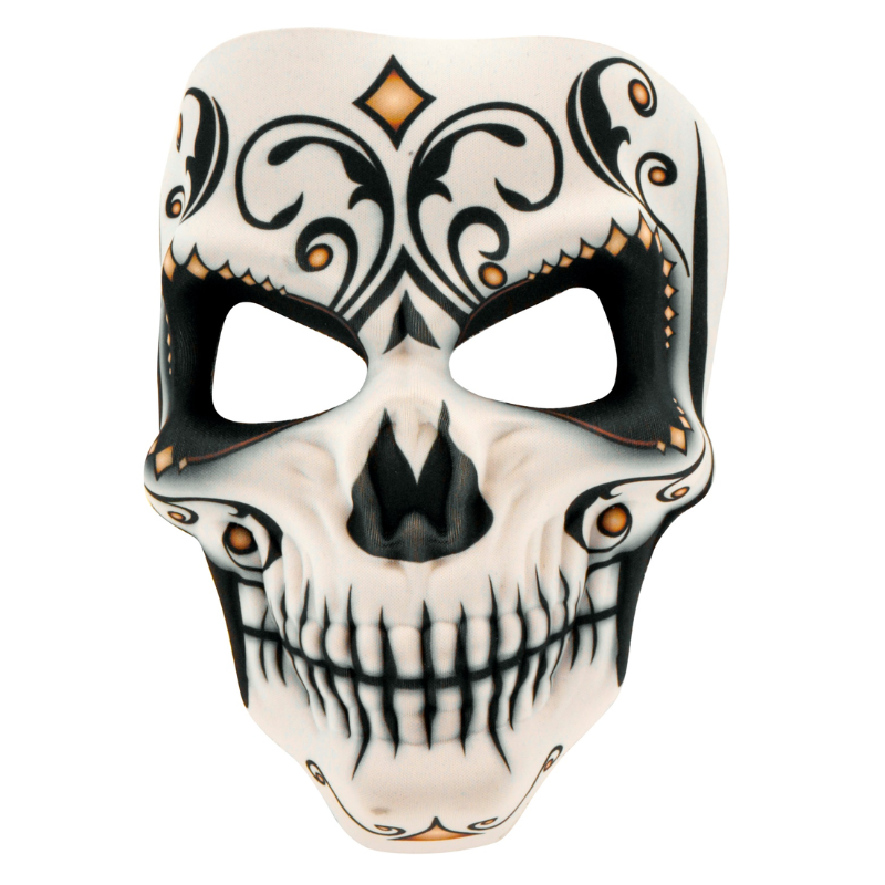 Señor Dia De Los Muertos Fabric Mask