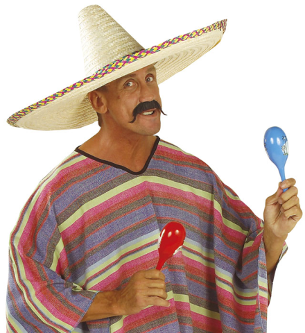 Maxi Decorated Sombrero
