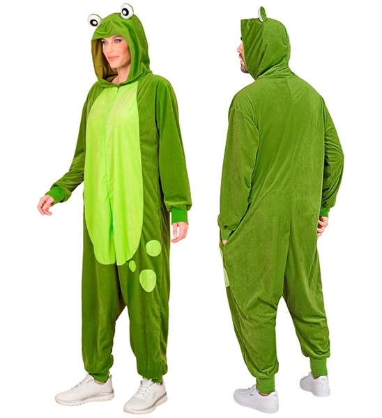 Plush Onesie Frog