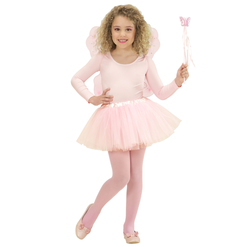MAGIC FAIRY Pink - tutu, wings, magic wand