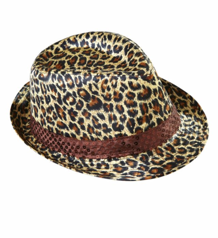 LEOPARD FEDORA