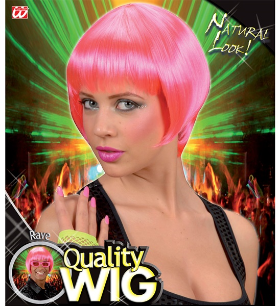 Rave Wig , Pink