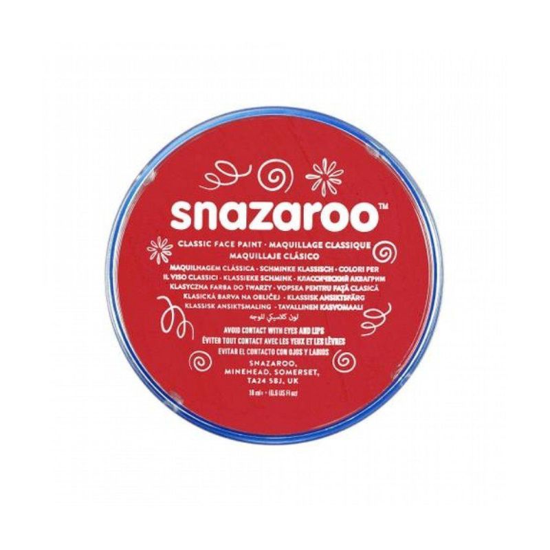 Snazaroo Bright Red Face Paint - 18ml