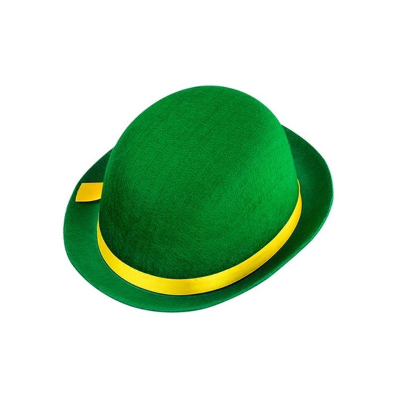 Green Bowler Hat