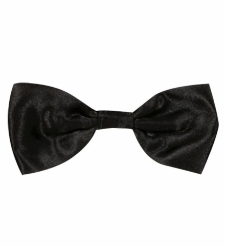 BLACK BOW TIE