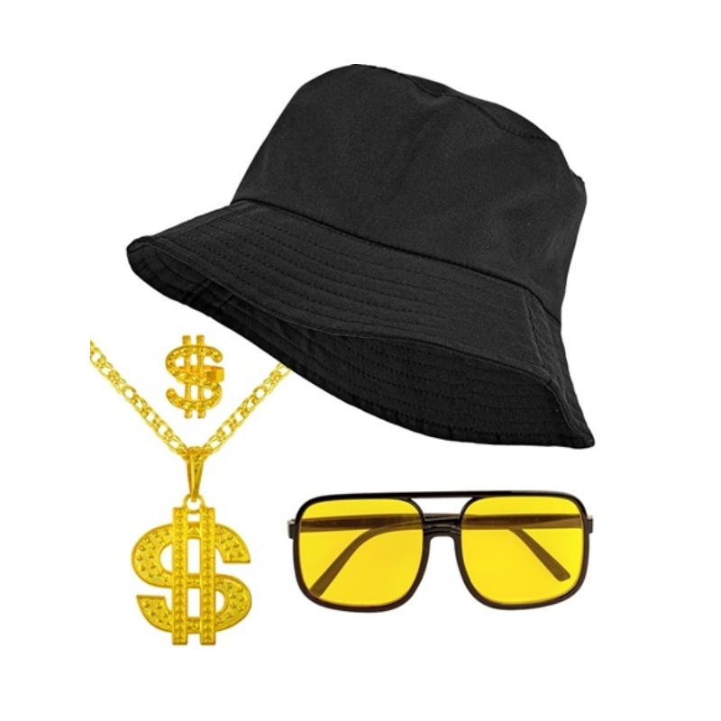 The 90s Hip Hop Fashion - Black