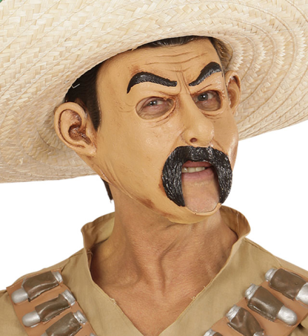 MEXICAN 3/4 OPEN MOUTH MASK