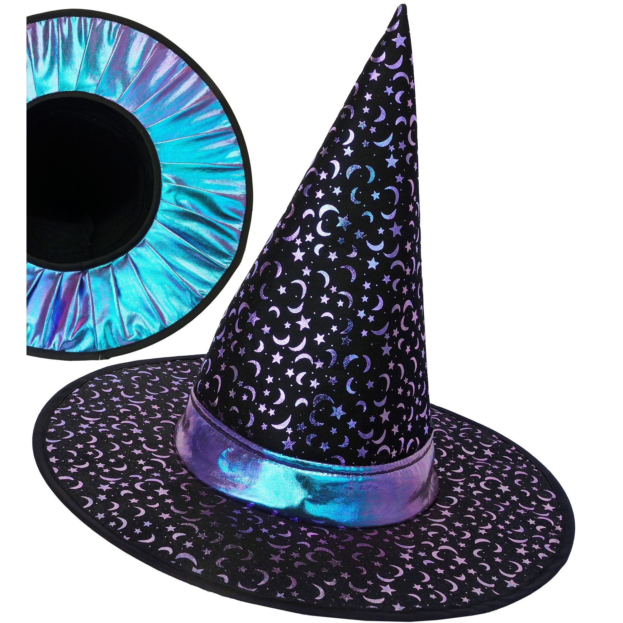 Hat Witch / Wizard Stars & Moon