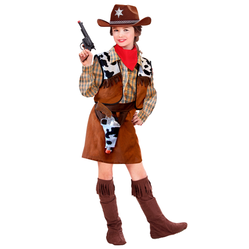 WILD WEST - COWGIRL & INDIAN